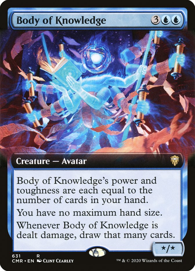 Body of Knowledge (Extended Art) [Commander Legends] | Exor Games Bridgewater