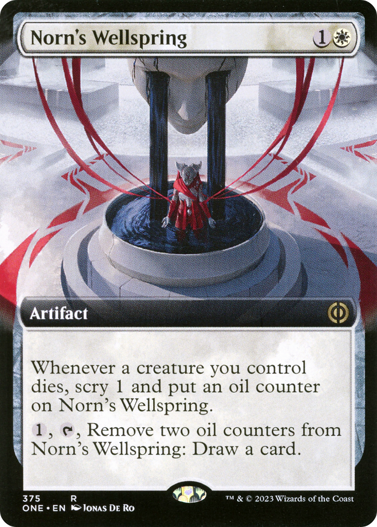 Norn's Wellspring (Extended Art) [Phyrexia: All Will Be One] | Exor Games Bridgewater