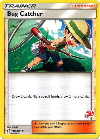 Bug Catcher (189/236) (Charizard Stamp #34) [Battle Academy 2020] | Exor Games Bridgewater