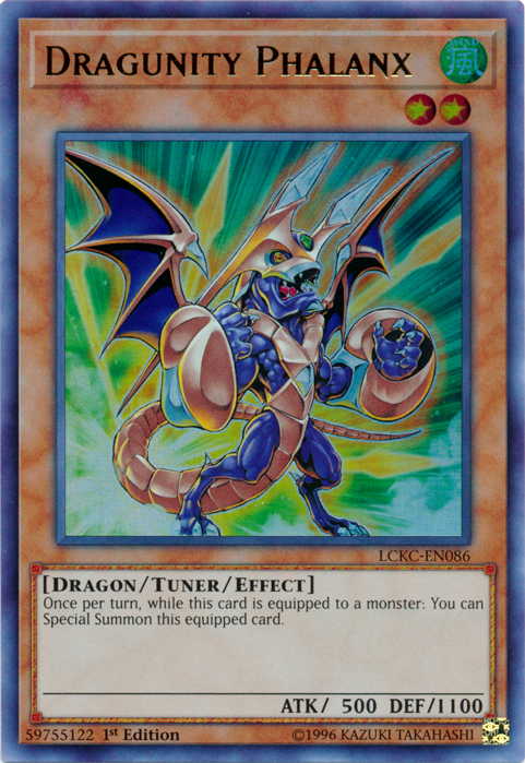 Dragunity Phalanx [LCKC-EN086] Ultra Rare | Exor Games Bridgewater