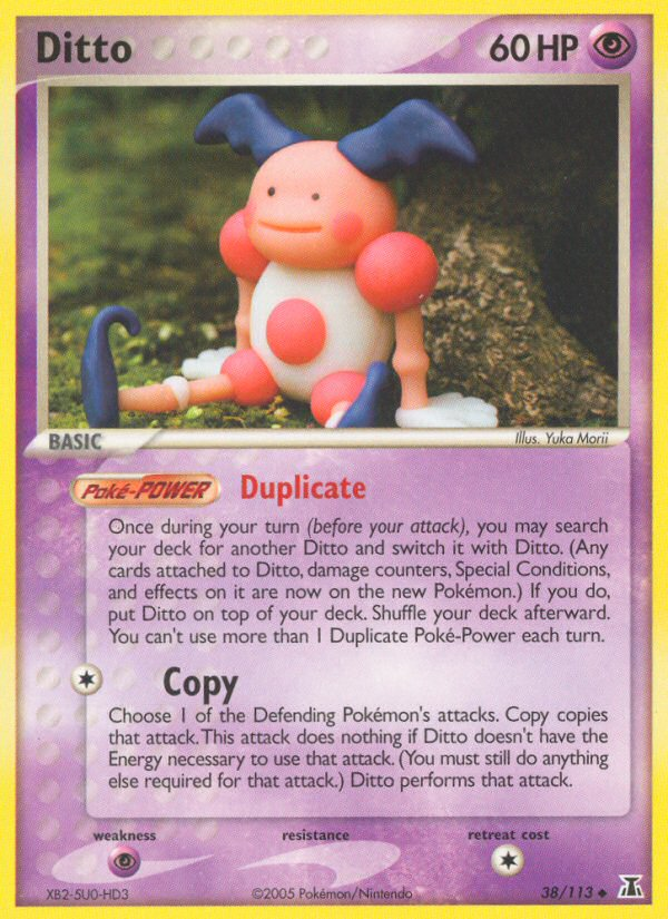 Ditto (38/113) [EX: Delta Species] | Exor Games Bridgewater