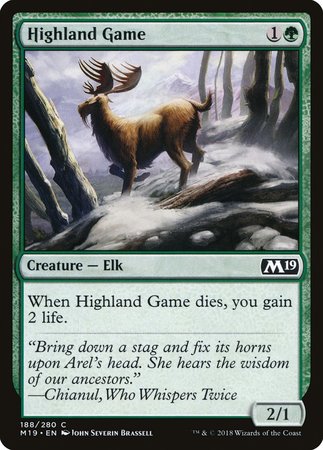 Highland Game [Core Set 2019] | Exor Games Bridgewater