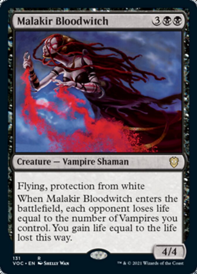 Malakir Bloodwitch [Innistrad: Crimson Vow Commander] | Exor Games Bridgewater