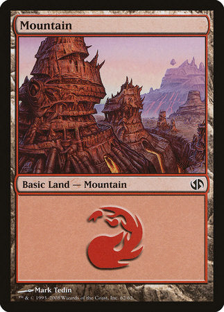 Mountain (62) [Duel Decks: Jace vs. Chandra] | Exor Games Bridgewater