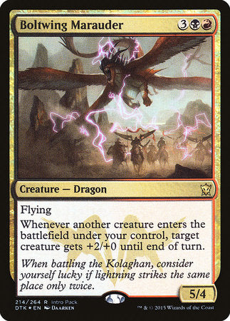 Boltwing Marauder [Dragons of Tarkir Promos] | Exor Games Bridgewater