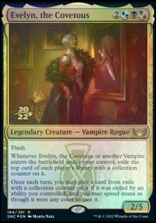 Evelyn, the Covetous [Streets of New Capenna Prerelease Promos] | Exor Games Bridgewater