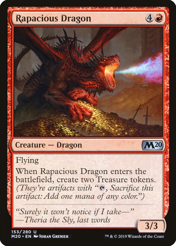 Rapacious Dragon [Core Set 2020] | Exor Games Bridgewater