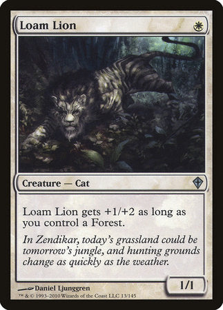 Loam Lion [Worldwake] | Exor Games Bridgewater