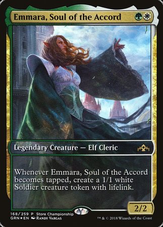 Emmara, Soul of the Accord [Guilds of Ravnica Promos] | Exor Games Bridgewater