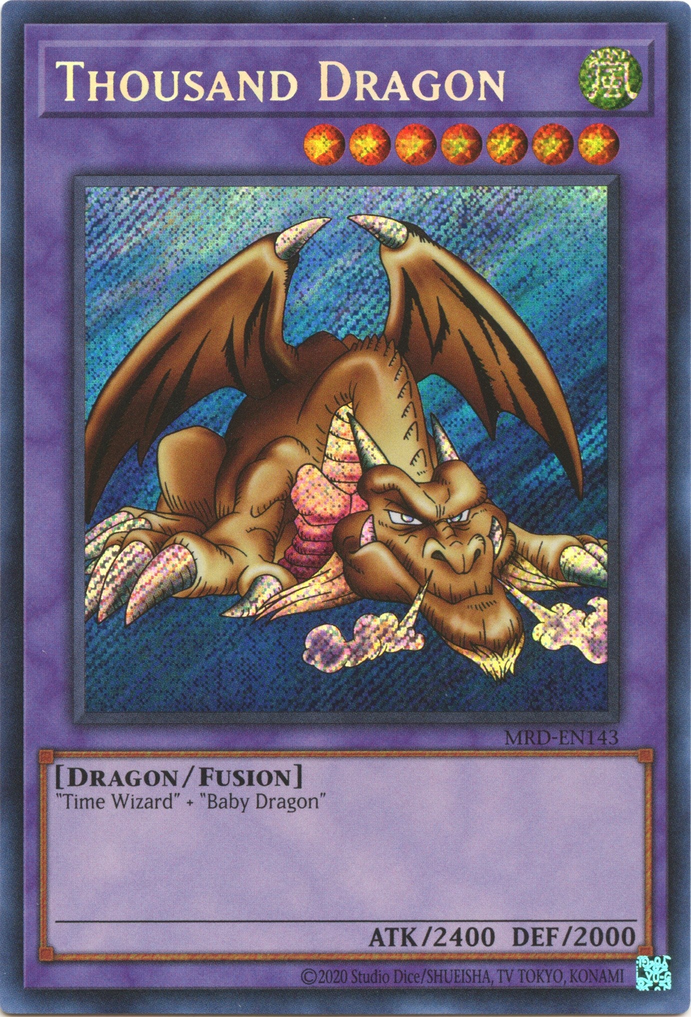 Thousand Dragon (25th Anniversary) [MRD-EN143] Secret Rare | Exor Games Bridgewater