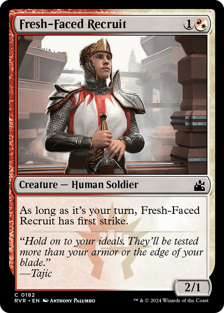 Fresh-Faced Recruit [Ravnica Remastered] | Exor Games Bridgewater