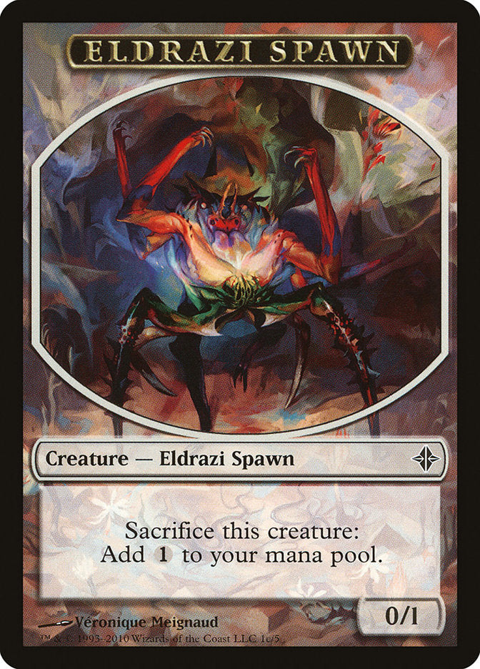 Eldrazi Spawn (1c/5) [Rise of the Eldrazi Tokens] | Exor Games Bridgewater