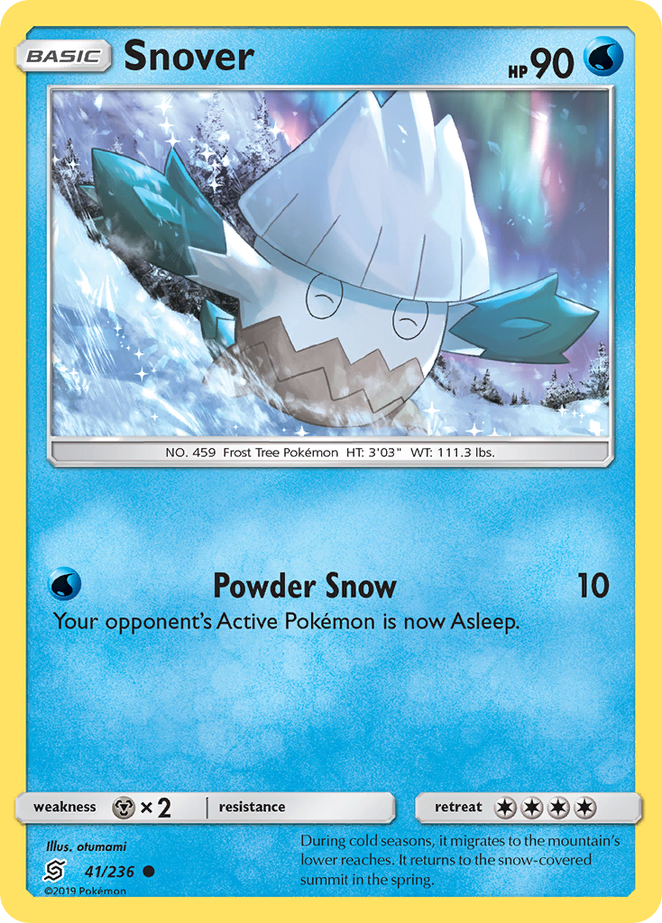 Snover (41/236) [Sun & Moon: Unified Minds] | Exor Games Bridgewater