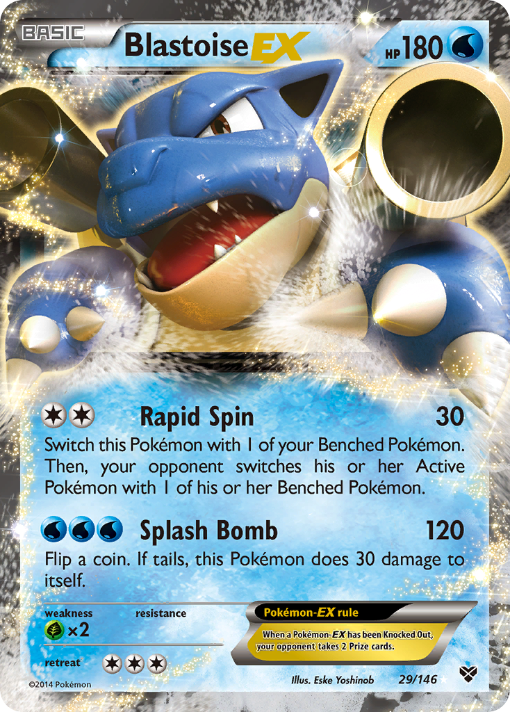 Blastoise EX (29/146) [XY: Base Set] | Exor Games Bridgewater