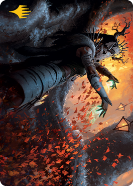 Dawnhart Rejuvenator Art Card (Gold-Stamped Signature) [Innistrad: Midnight Hunt Art Series] | Exor Games Bridgewater