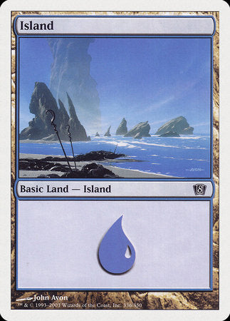 Island (336) [Eighth Edition] | Exor Games Bridgewater