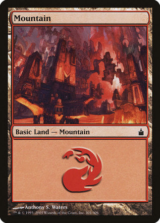 Mountain (301) [Ravnica: City of Guilds] | Exor Games Bridgewater