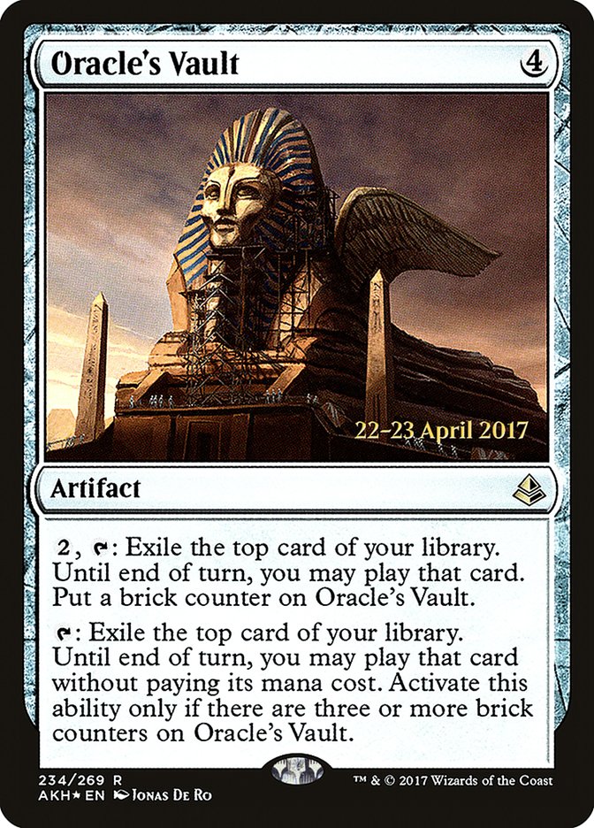 Oracle's Vault  [Amonkhet Prerelease Promos] | Exor Games Bridgewater