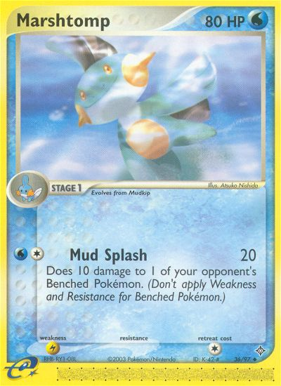 Marshtomp (36/97) [EX: Dragon] | Exor Games Bridgewater