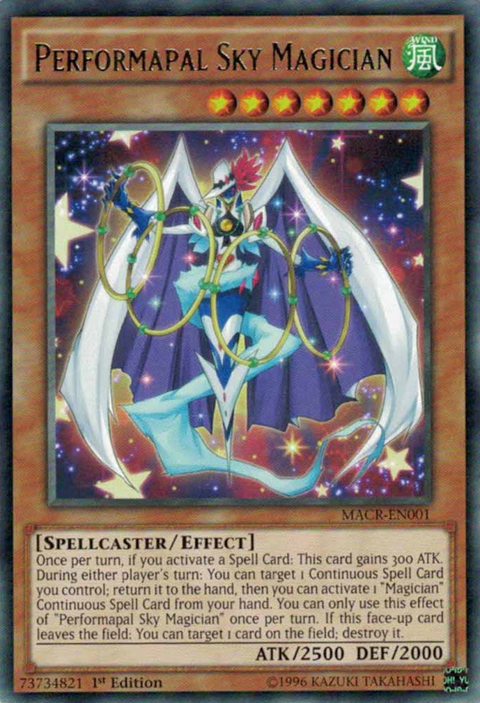 Performapal Sky Magician [MACR-EN001] Rare | Exor Games Bridgewater