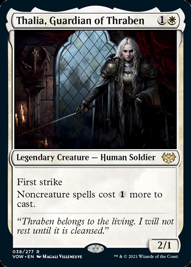 Thalia, Guardian of Thraben [Innistrad: Crimson Vow] | Exor Games Bridgewater