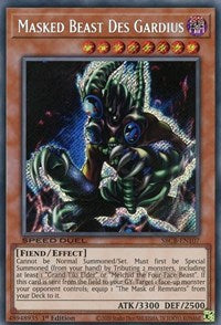 Masked Beast Des Gardius (Secret) [SBCB-EN107] Secret Rare | Exor Games Bridgewater