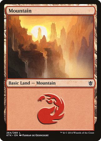 Mountain (264) [Khans of Tarkir] | Exor Games Bridgewater