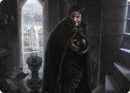 Grima, Saruman's Footman Art Card [The Lord of the Rings: Tales of Middle-earth Art Series] | Exor Games Bridgewater