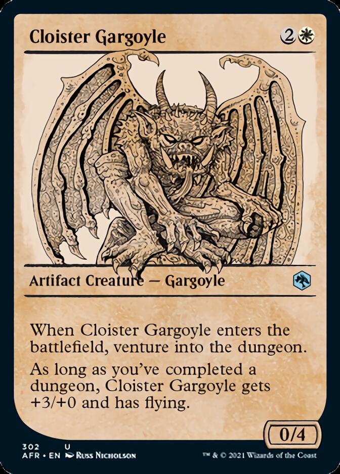 Cloister Gargoyle  (Showcase) [Dungeons & Dragons: Adventures in the Forgotten Realms] | Exor Games Bridgewater