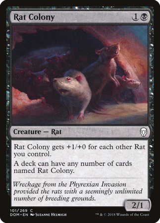 Rat Colony [Dominaria] | Exor Games Bridgewater