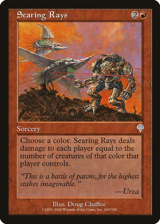 Searing Rays [Invasion] | Exor Games Bridgewater