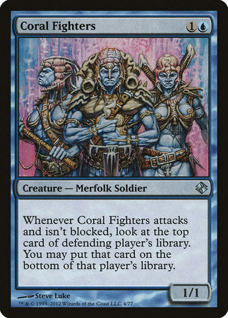 Coral Fighters [Duel Decks: Venser vs. Koth] | Exor Games Bridgewater