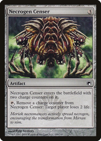 Necrogen Censer [Scars of Mirrodin] | Exor Games Bridgewater