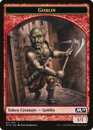 Goblin Token [Core Set 2019 Tokens] | Exor Games Bridgewater