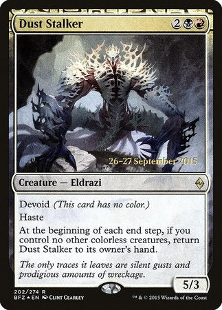 Dust Stalker [Battle for Zendikar Promos] | Exor Games Bridgewater