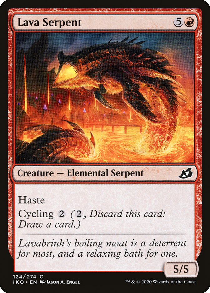 Lava Serpent [Ikoria: Lair of Behemoths] | Exor Games Bridgewater