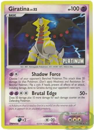 Giratina (4/146) [Burger King Promos: 2009 Collection] | Exor Games Bridgewater