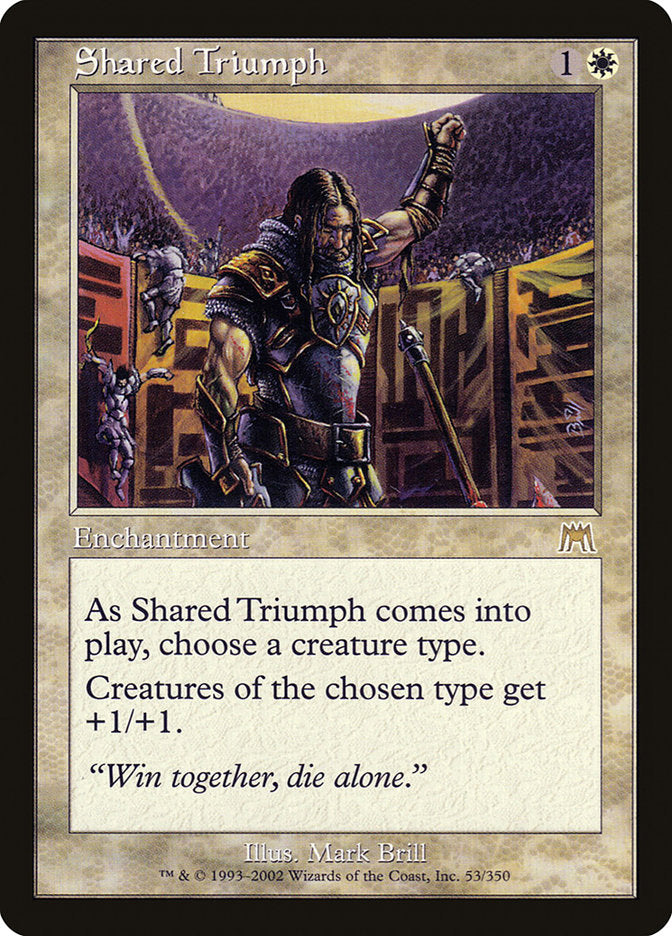 Shared Triumph [Onslaught] | Exor Games Bridgewater