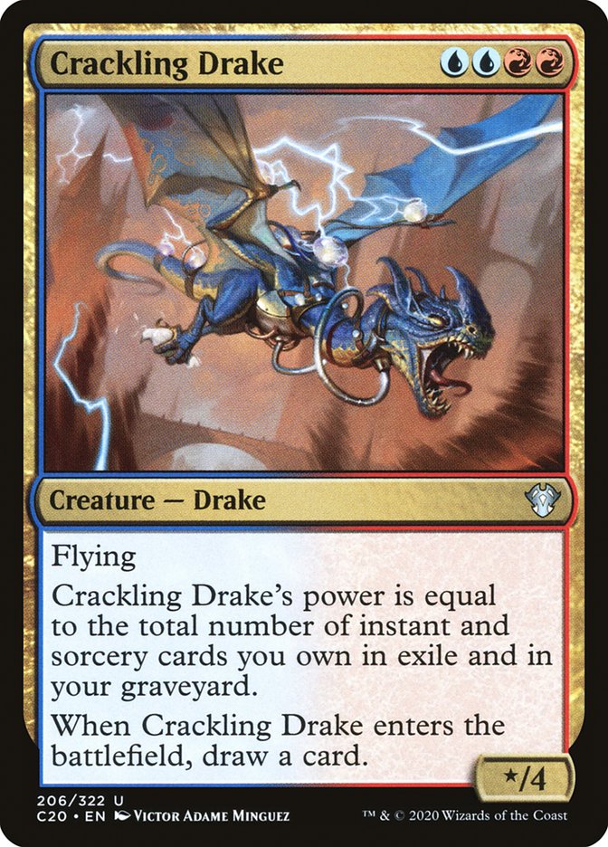 Crackling Drake [Commander 2020] | Exor Games Bridgewater