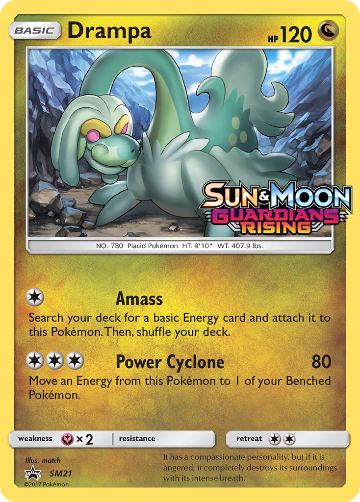 Drampa (SM21) [Sun & Moon: Black Star Promos] | Exor Games Bridgewater