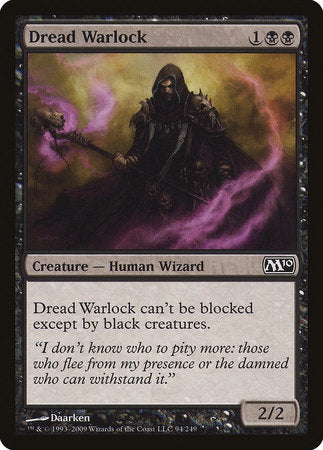 Dread Warlock [Magic 2010] | Exor Games Bridgewater