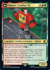 Blaster, Combat DJ // Blaster, Morale Booster [Universes Beyond: Transformers] | Exor Games Bridgewater