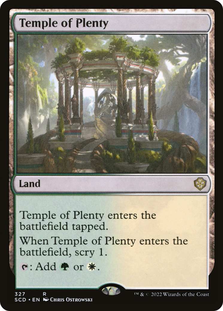 Temple of Plenty [Starter Commander Decks] | Exor Games Bridgewater