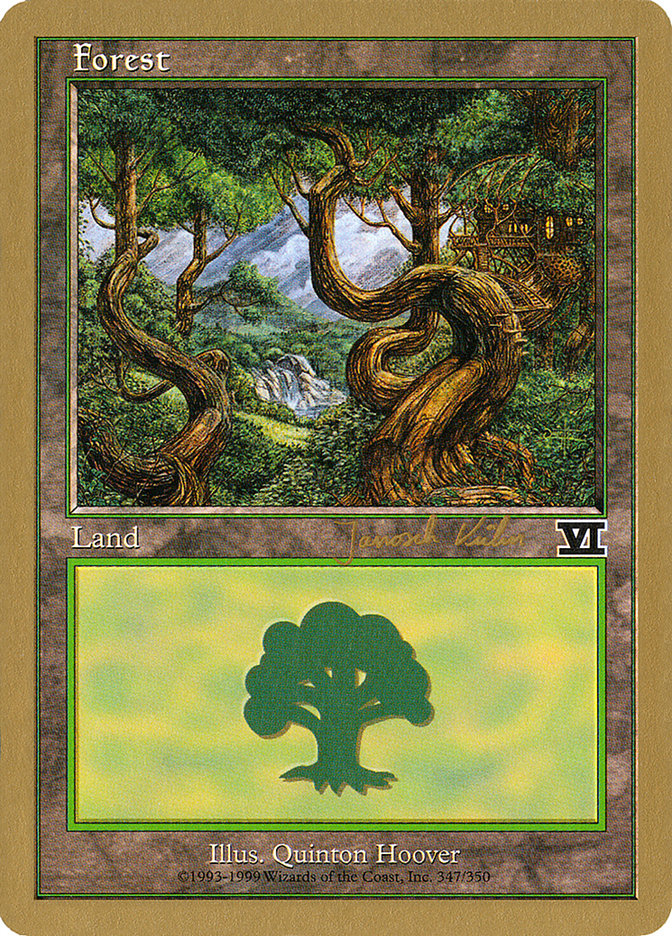 Forest (jk347) (Janosch Kuhn) [World Championship Decks 2000] | Exor Games Bridgewater