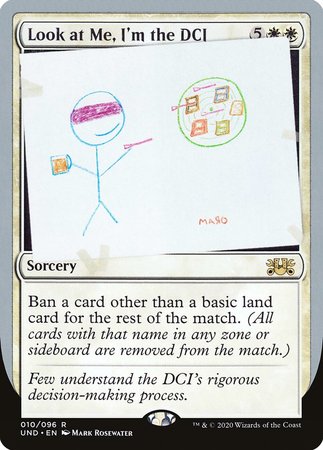 Look at Me, I'm the DCI [Unsanctioned] | Exor Games Bridgewater