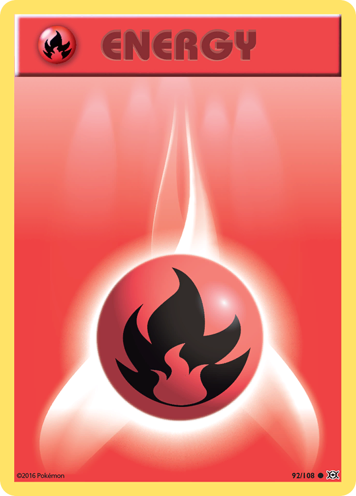 Fire Energy (92/108) [XY: Evolutions] | Exor Games Bridgewater