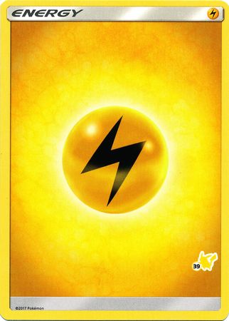 Lightning Energy (Pikachu Stamp #39) [Battle Academy 2020] | Exor Games Bridgewater