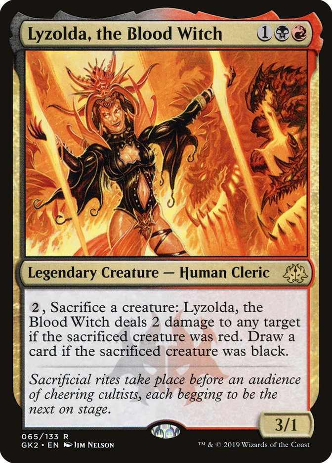 Lyzolda, the Blood Witch [Ravnica Allegiance Guild Kit] | Exor Games Bridgewater