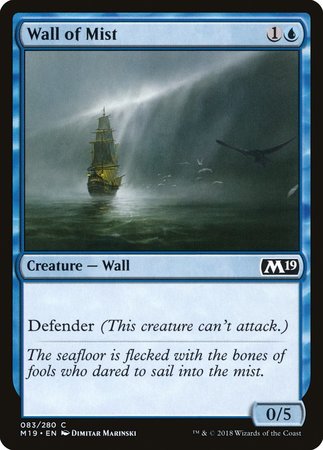 Wall of Mist [Core Set 2019] | Exor Games Bridgewater