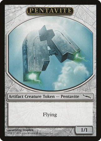 Pentavite Token (Mirrodin) [Magic Player Rewards 2004] | Exor Games Bridgewater